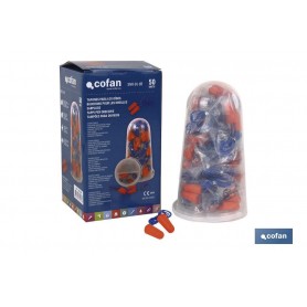▷ Pack 50 Tapones Auditivos con Cuerda | Ferreidea