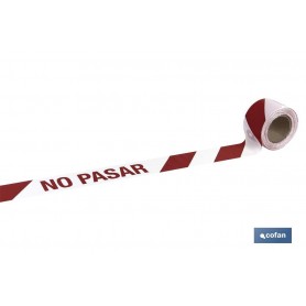 ▷ Cinta Balizamiento "NO PASAR" | Ferreidea