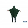 ▷ Poncho de Agua Verde PVC/Poliester Talla Única | Ferreidea
