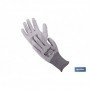 Guante anticorte impregnado PU gris Cofan
