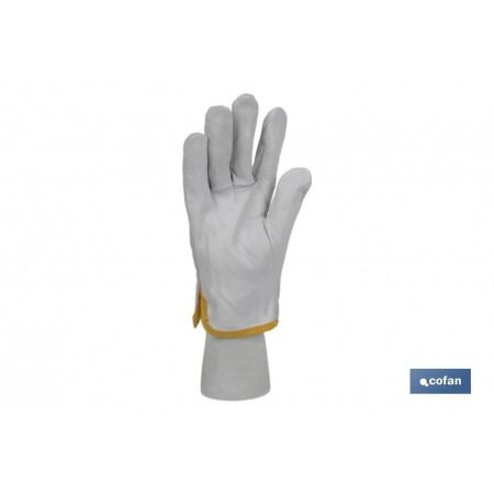 Guante Piel Flor Bricofan Cofan