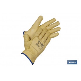 ▷ Guantes Piel Vacuno Extra Forro Interior Algodón | Ferreidea