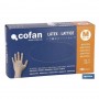 Guantes 100% látex con polvillo - Caja Dispensadora de 100
