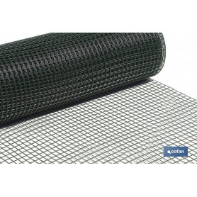 ▷ Rollo Malla Plástico Cuadrada Verde 20mm | Ferreidea