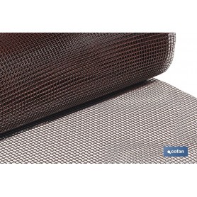 ▷ Rollo Malla Plástico Cuadrada Marrón | Ferreidea