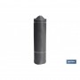 ▷ Rollo Malla Plástico Cuadrada Gris Plata | Ferreidea