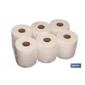 Papel Secamanos Reciclado (6 Rollos) Cofan