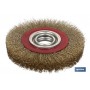 ▷ Rueda Alambre Ondulado Acero Latonado | Ferreidea