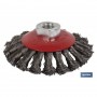 ▷ Cepillo Alambre Oblicuo Trenzado M14 Acero | Ferreidea