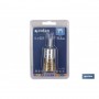▷ Cepillo Alambre Brocha Ondulado Acero Latonado | Ferreidea