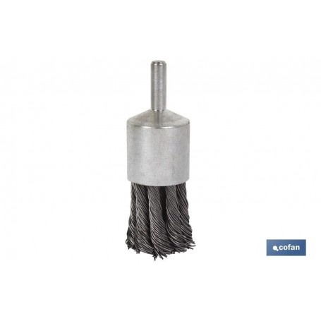 ▷ Cepillo Alambre Brocha Trenzado Acero | Ferreidea
