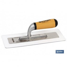 Llana Proflex de policarbonato en Acero Inoxidable y Aluminio con Mango Bicomponente Cofan