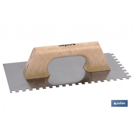 ▷ Llana Dentada Mango de Plástico | Ferreidea