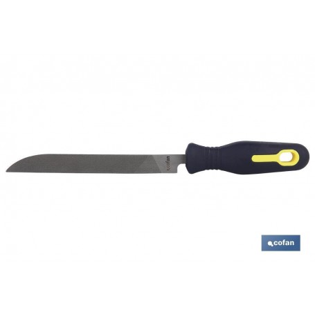 Lima Cuchillo entrefina doble picado Cofan