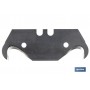 ▷ PACK 5 CUCHILLAS TIPO GANCHO CUTTER ZAMAK | Ferreidea