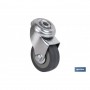 ▷ Ruedas Goma Gris Pasante | Ferreidea