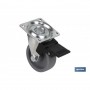 ▷ Ruedas Polipropileno Placa/Freno | Ferreidea