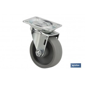 ▷ Ruedas Polipropileno / Placa | Ferreidea