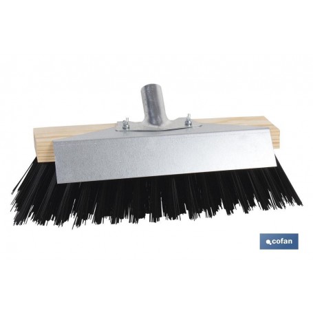 ▷ Escoba  "Barrendero"+Raspador 40cm | Ferreidea