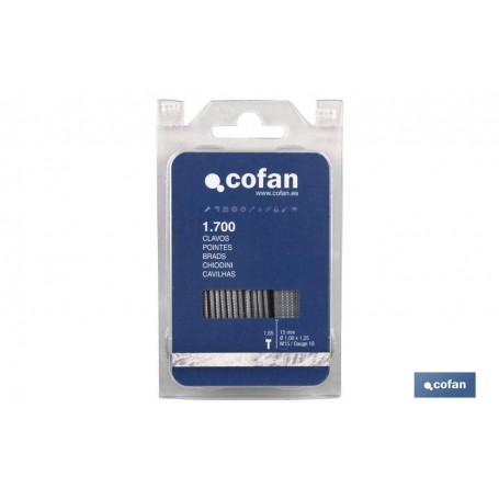 ▷ Blister clavos M-15 S/ cabeza | Ferreidea