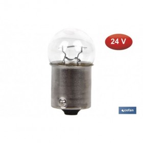 Bombilla Coche R10W (24V) Cofan