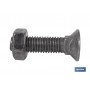 ▷ Tornillo con Cuello Cuadrado Bajo con Tuerca Hexagonal | Ferreidea