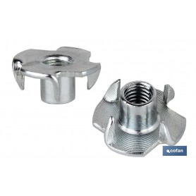 ▷ Tuerca Clavable Hierro Zincada | Ferreidea