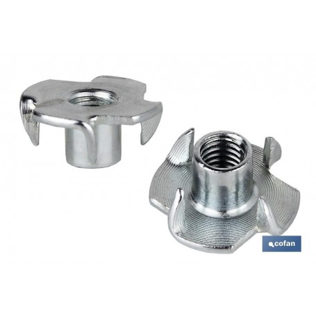 ▷ Tuerca Clavable Hierro Zincada | Ferreidea