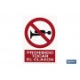 ▷ Cartel Prohibido Claxon | Ferreidea