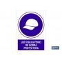 ▷ Cartel Obligatorio Gorra protectora | Ferreidea