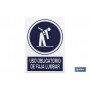 ▷ Cartel Obligatorio faja lumbar | Ferreidea