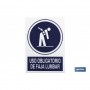 ▷ Cartel Obligatorio faja lumbar | Ferreidea