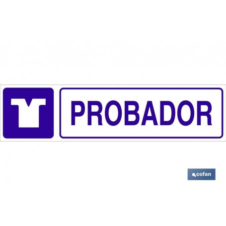 ▷ Cartel Probador | Ferreidea