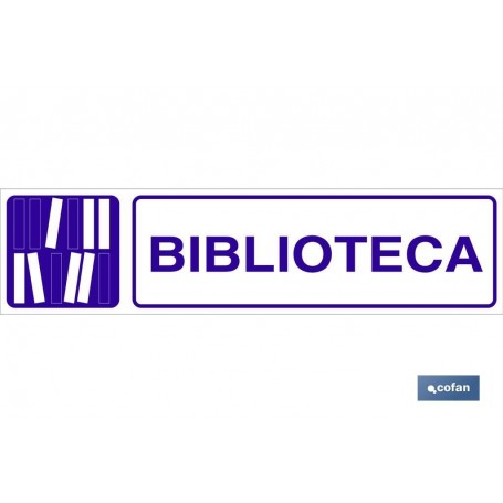▷ Cartel Biblioteca | Ferreidea
