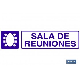 ▷ Cartel Sala de Reuniones | Ferreidea