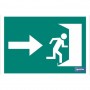 ▷ Cartel Salida emergencia puerta derecha Luminiscente | Ferreidea