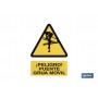▷ Cartel Peligro Puente grúa móvil | Ferreidea