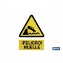 ▷ Cartel Peligro Muelle | Ferreidea