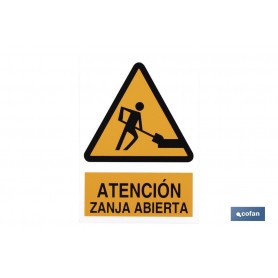 ▷ Cartel Zanja Abierta | Ferreidea