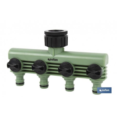 ▷ Colector Riego 4 salidas | Ferreidea