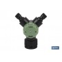 ▷ Colector Riego 2 salidas | Ferreidea