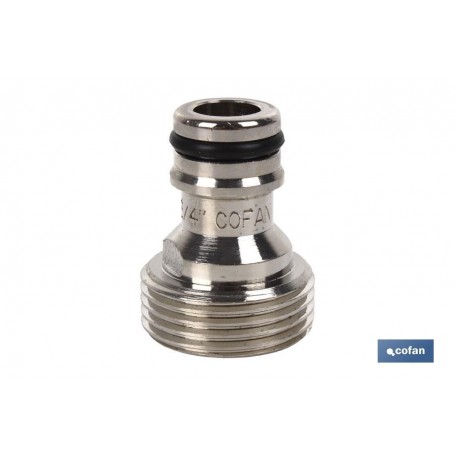 ▷ Adaptador latón rosca macho | Ferreidea