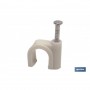 ▷ Grapa con clavo "Cable Redondo" | Ferreidea