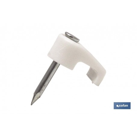 ▷ Grapa Plástico Cable plano | Ferreidea