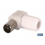 ▷ CONECTOR ANTENA MACHO CODO (9,5MM) | Ferreidea