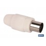 ▷ CONECTOR ANTENA HEMBRA RECTO (9,5MM) | Ferreidea