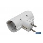 ▷ ADAPTADOR SCHUKO 2 VIAS (16A-250V) | Ferreidea