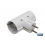 ▷ ADAPTADOR SCHUKO 2 VIAS (16A-250V) | Ferreidea