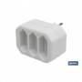 ▷ ADAPTADOR 3 VIAS FRONTALES (10A) | Ferreidea