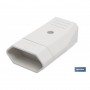 ▷ ENCHUFE BIPOLAR AEREO BLANCA (10A-250V) | Ferreidea